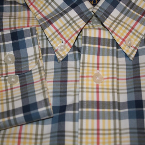 Pendleton METRO Shirt Mens LS LARGE Plaid - Picture 4 of 7